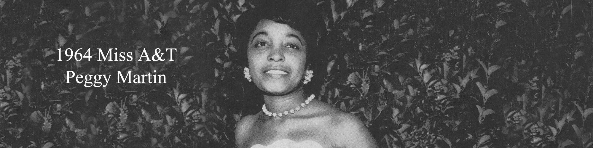 1964 Miss A&T Peggy Martin