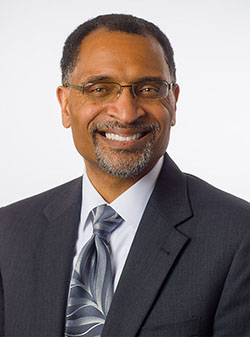 a and t dean of the College of Business and economics Kevin J. James