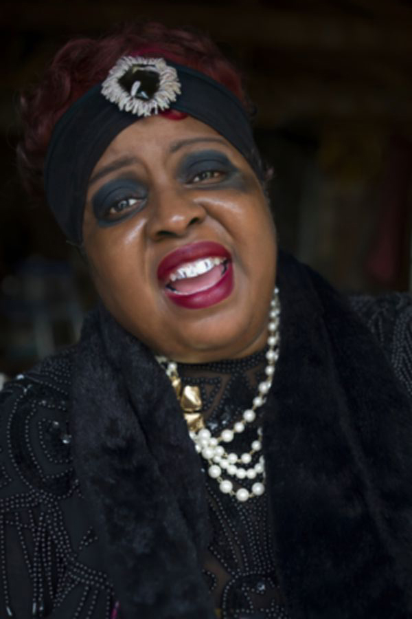 Jayne Trinette dressed up as Ma Rainey
