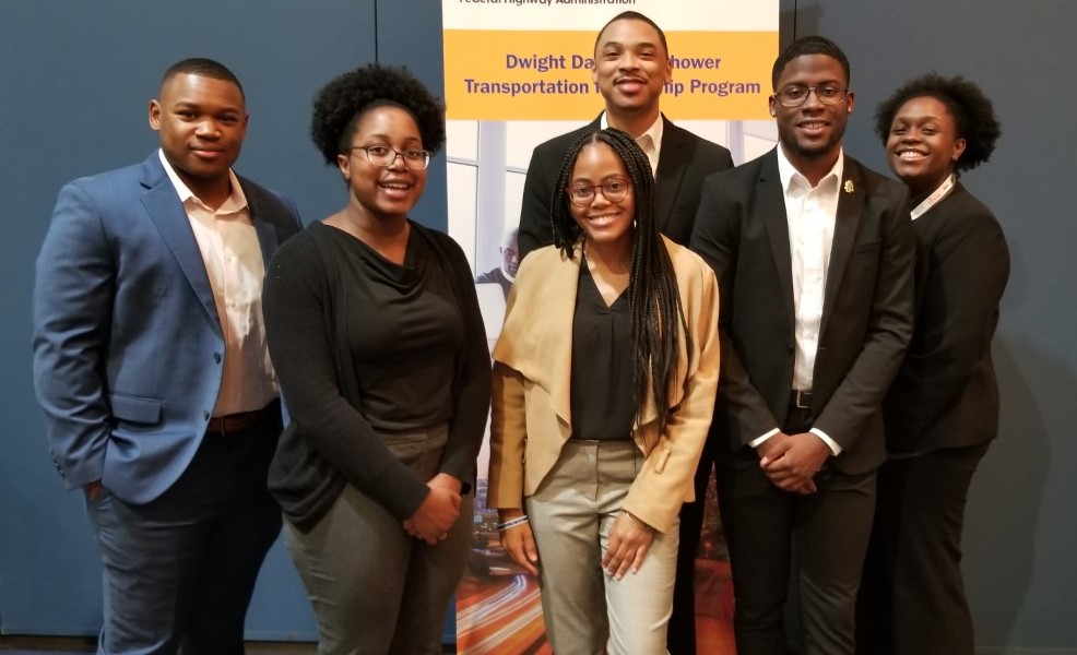 Jan. 12-15, 2020 six N.C. A&T students and CATM scholars traveled to Washington, D.C. to attend the 99th Annual Transportation Research Board conference. 