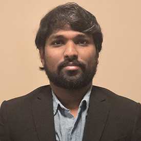 A photo of the graduate student