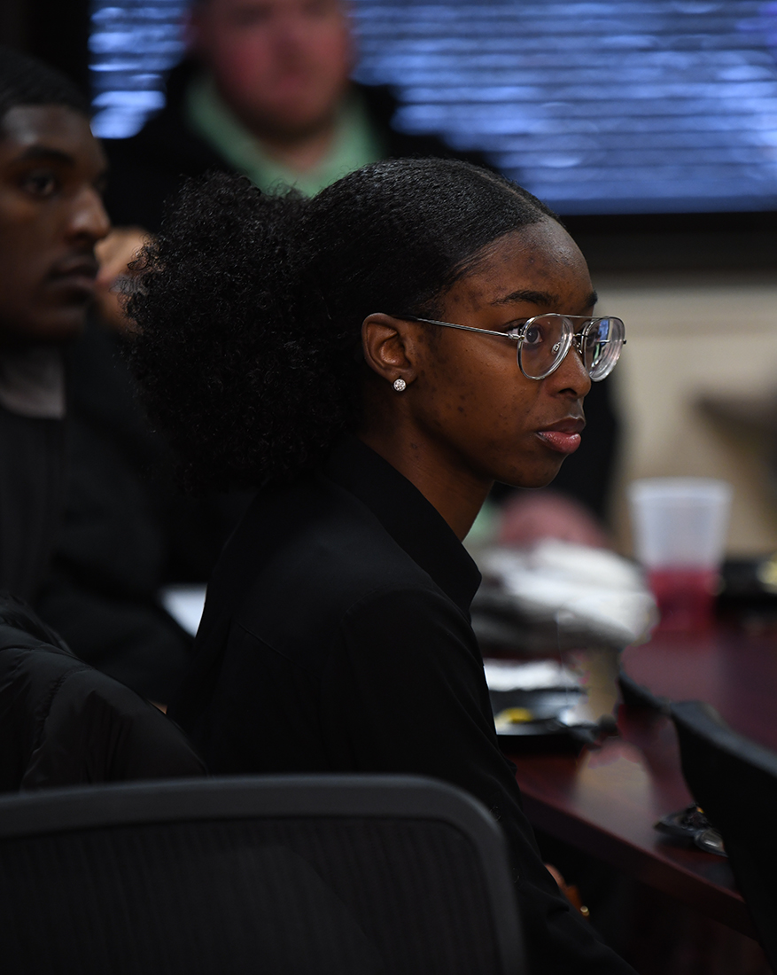 A student listens in to a workshop during the 2020 Engineers Week events