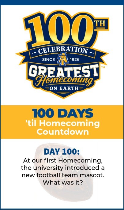 Graphic for Day 100 of trivia contest