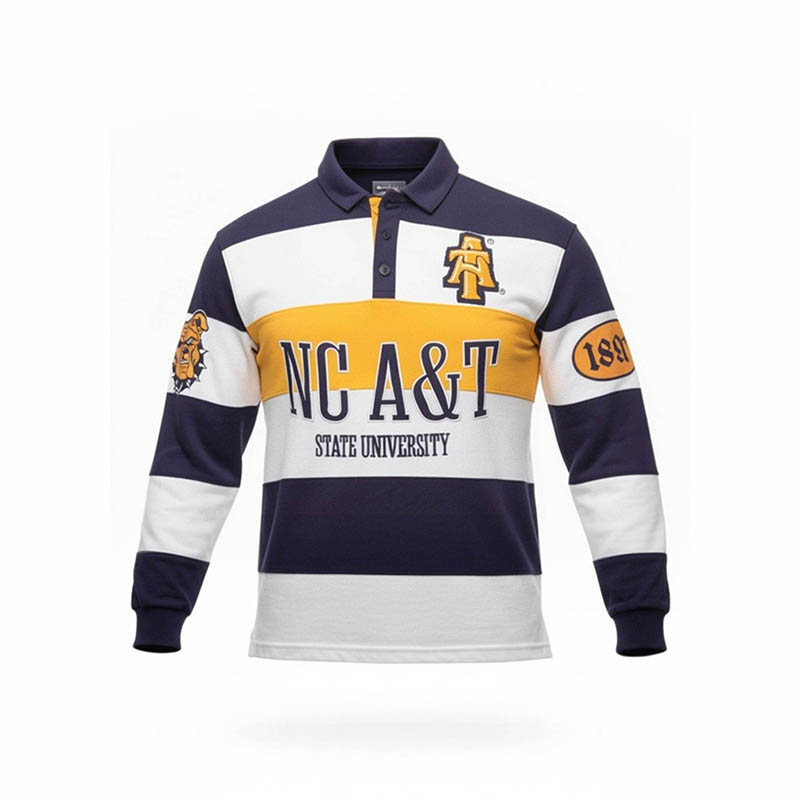 N.C. A&T Rugby Long Sleeve Shirt