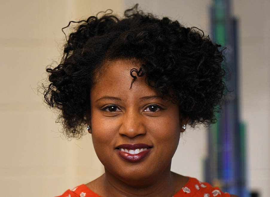 This is a photo of Dr. Luster-Teasley