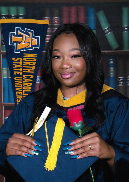 graduate headshot of najawa huntley