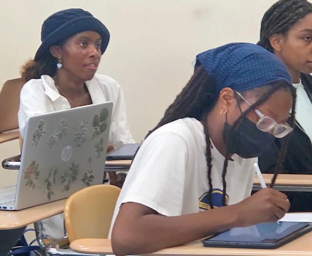 FMD students in the classroom