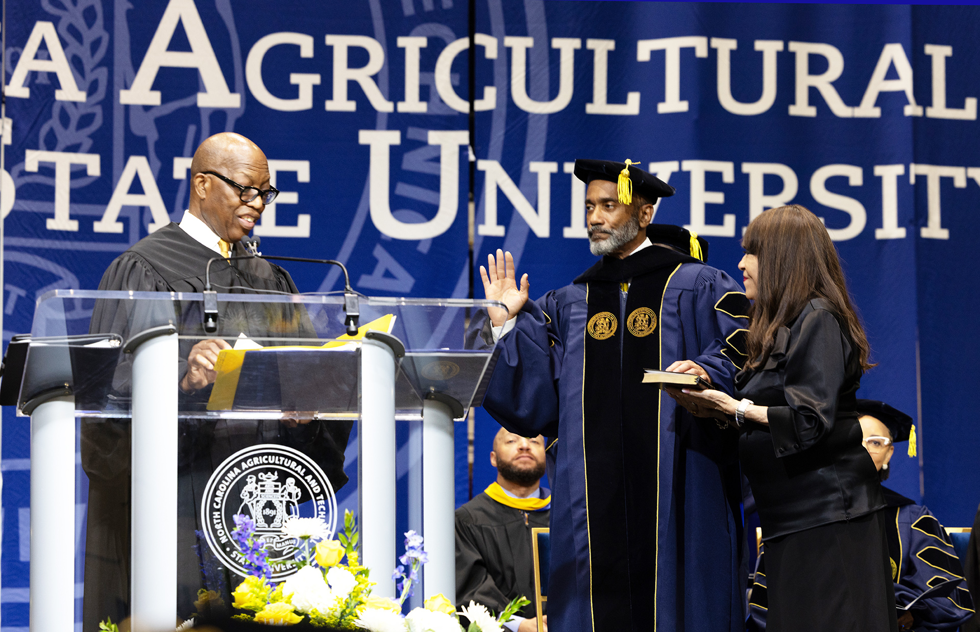 James R. Martin N.C. A&T Installs Chancellor James R. Martin II on 135th Founders Day ...