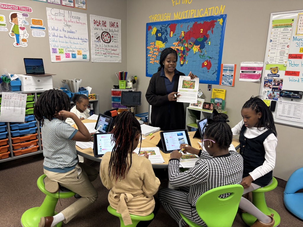 pre-service teachers in the classroom