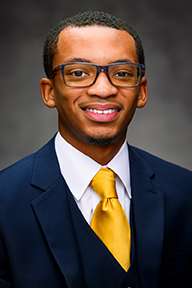Kaleb Lucas, son of Dwayne Lucas, Ed.D., and Carlynn Lucas, is from Hampton, Virginia.